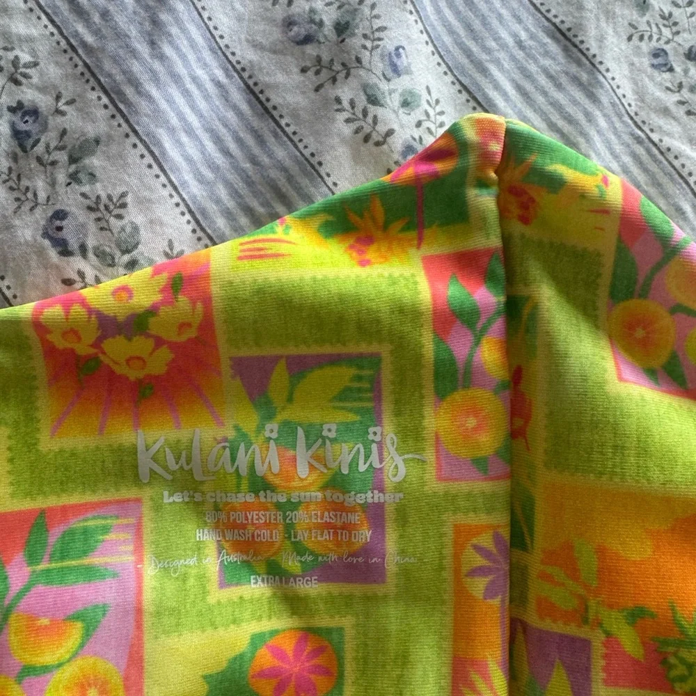 Kulani Kinis Yellow and Pink bikini - Picture 3 of 6